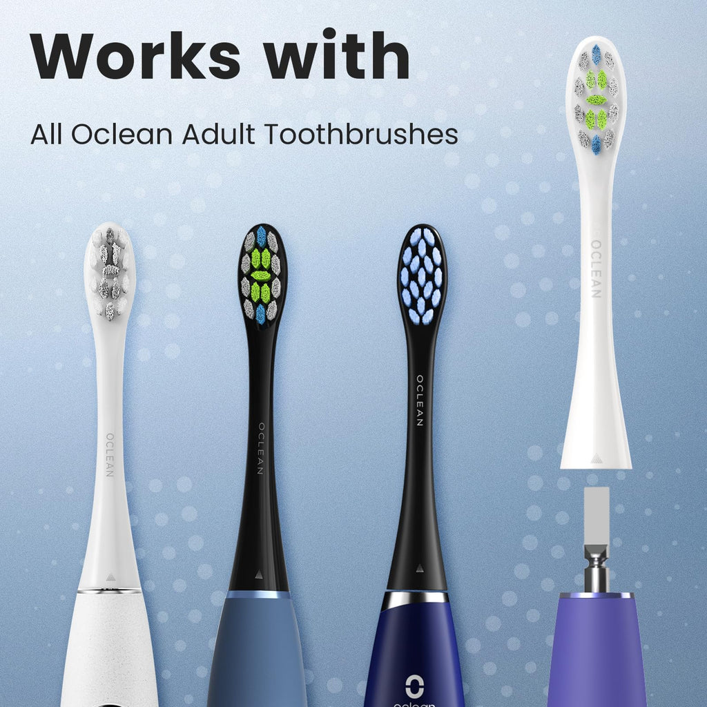 Oclean Toothbrush Professional Clean Brush Head Replacements