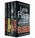 Detective Jack Warr Series & Pure Evil 4 Books Collection Set By Lynda La Plante(Buried, Judas Horse, Vanished & Pure Evil)