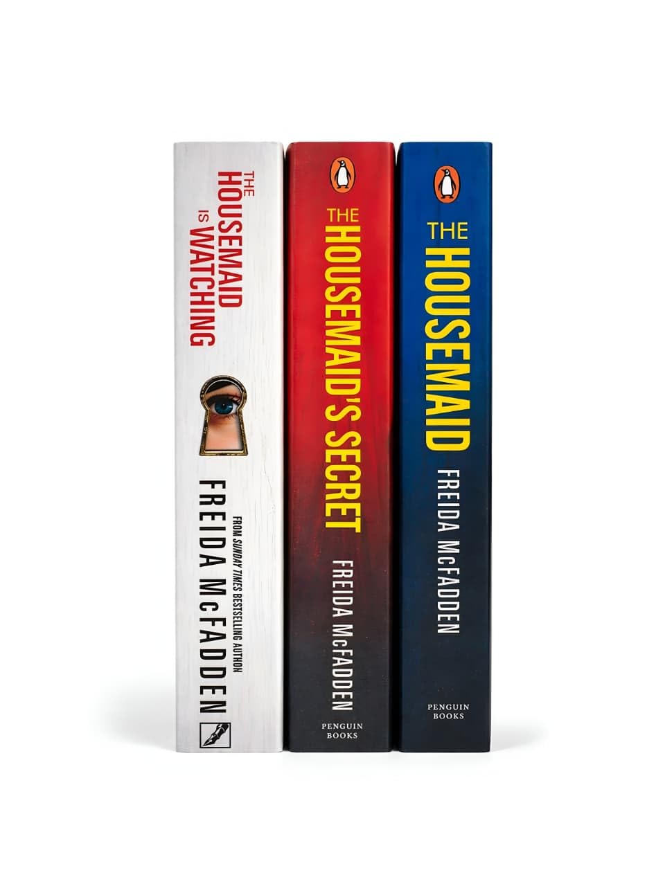 Freida McFadden Collection 5 Books Set (The Housemaid Is Watching, The Teacher, The Inmate, The Perfect Son & One by One)