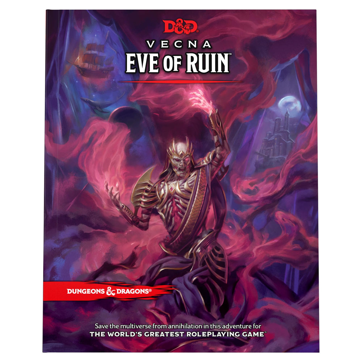 Dungeons & Dragons - Vecna: Eye of Ruin, D&D Campaign for Levels 10-20, RPG Adventure Book (English Version)