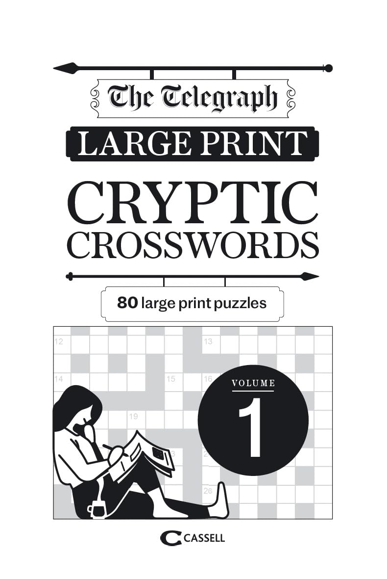 The Telegraph Large Print Cryptic Crosswords 1 (The Telegraph Puzzle Books)