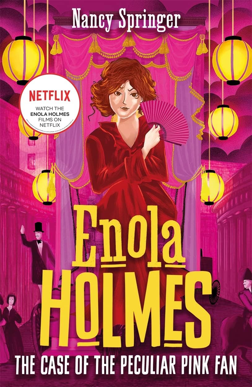 Enola Holmes 10 Books Collection Set By Nancy Springer(The Case of the Missing Marquess, The Case of the Left-Handed Lady, The Case of the Bizarre Bouquets,The Case of the Peculiar Pink Fan & More)