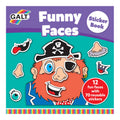 Galt Toys, Funny Faces Sticker Book,Kids Sticker Book, Ages 3 Years Plus