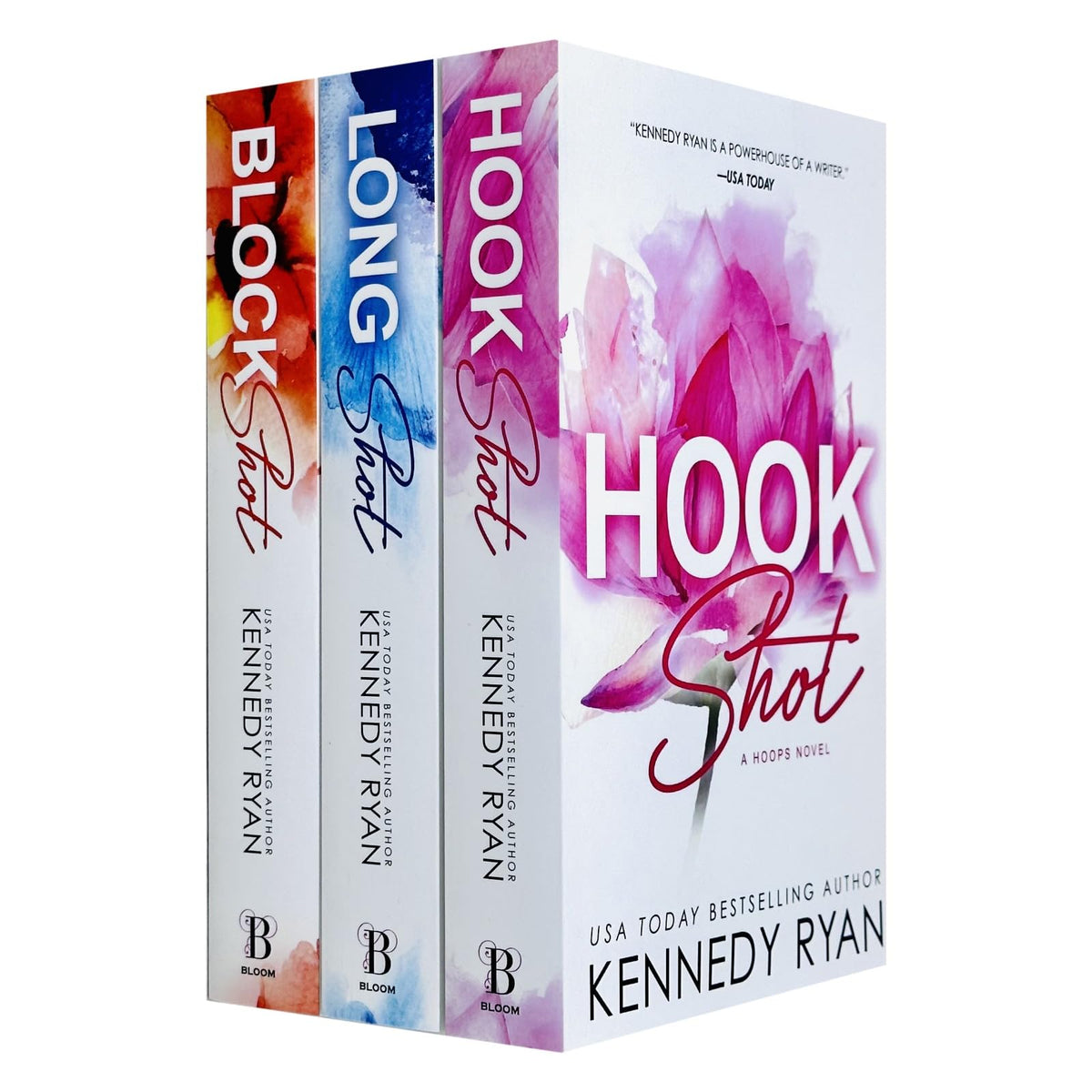 HOOPS Series 3 Books Collection Set (Long Shot, Block Shot & Hook Shot)