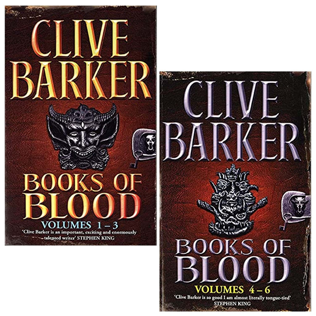 Books Of Blood Omnibus Series 2 Books Collection Set (Volumes 1-6)