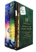 Rick Riordan Magnus Chase Deluxe Collection 3 Books Set Norse Mythology Book Series (The Sword of Summer, The Hammer of Thor, Hotel Valhalla Guide to the Norse Worlds)