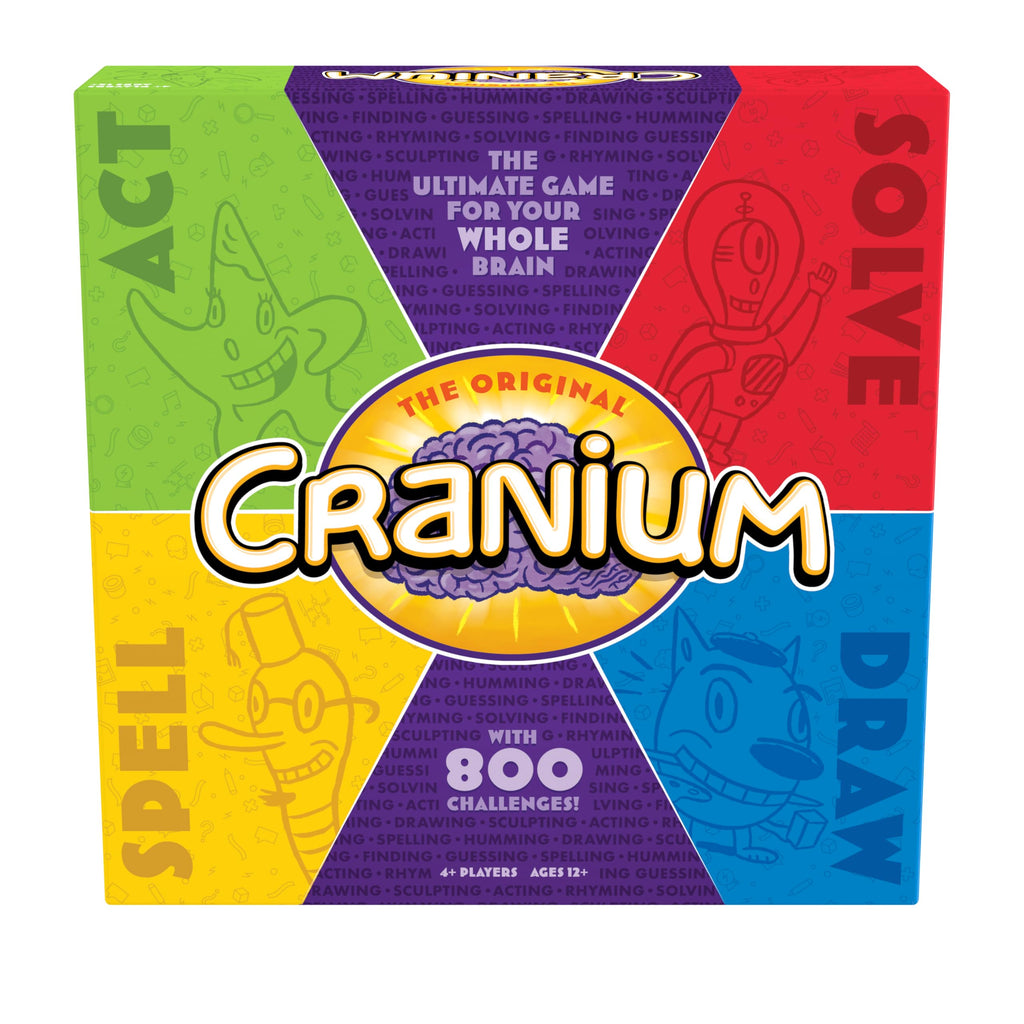 Goliath Games Cranium: Original - Spell, Solve, Act & Draw Your Way to Victory - The Original Brainy Board Game - For 4+ Players Ages 12+