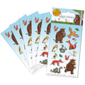 Paper Projects 01.70.15.041 Gruffalo Party Bag Stickers (6 Sheets), Blue, 12.5cm x 7.5cm