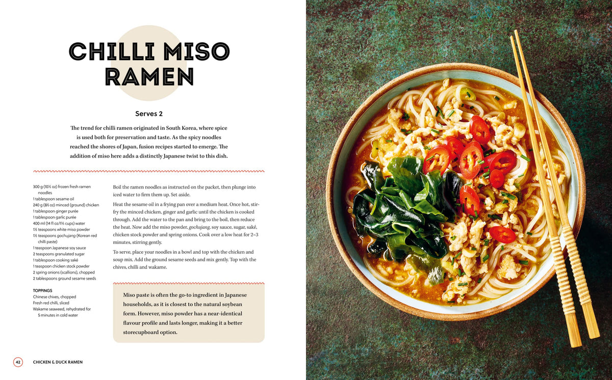 Ramen: 80 easy noodle bowls and broths
