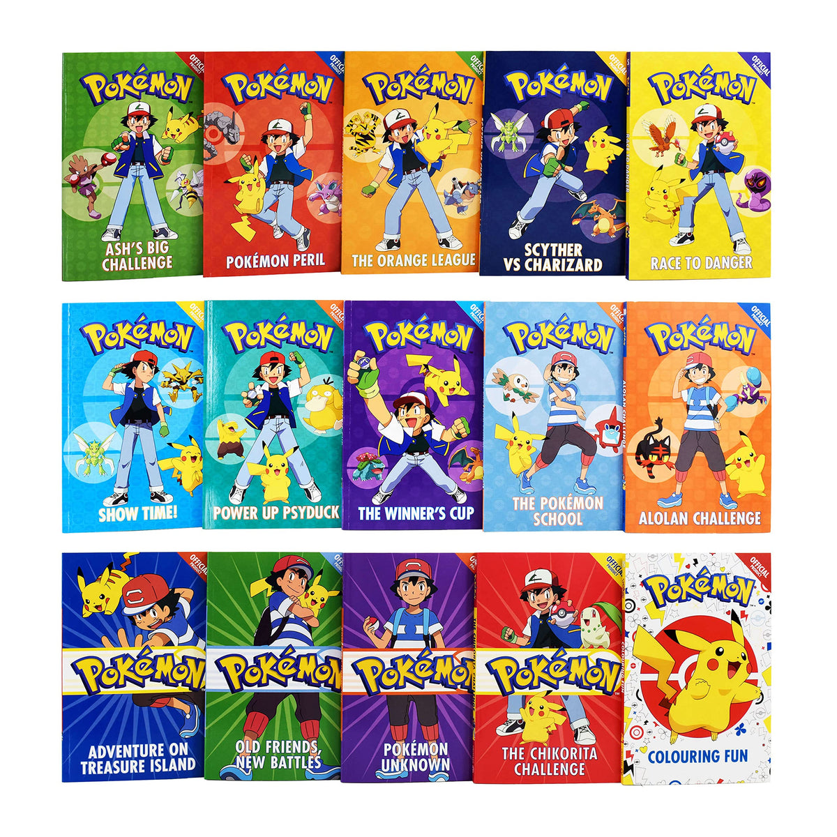 Pokemon Super 15 Book Collection