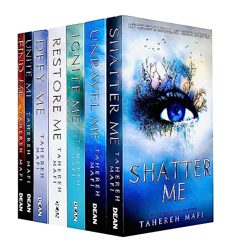 Shatter Me Series Books 1 - 7 Collection Set by Tahereh Mafi (Shatter, Restore, Ignite, Unravel, Defy Me, Unite Me & Find Me)