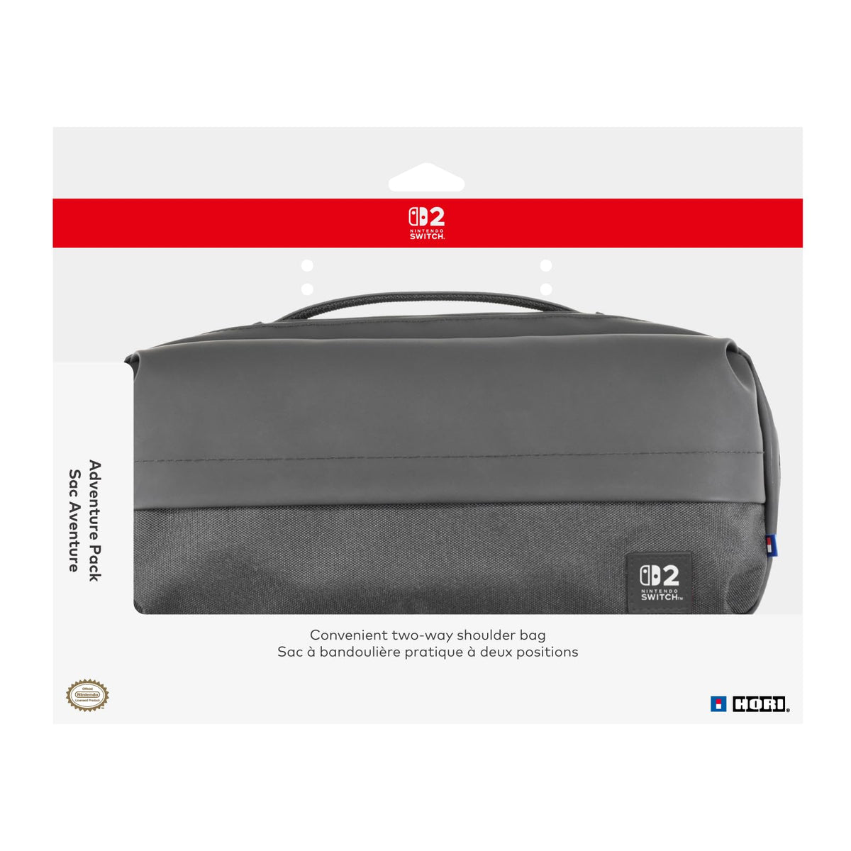 HORI Adventure Pack - Shoulder Bag for Nintendo Switch 2 - Officially Licensed by Nintendo