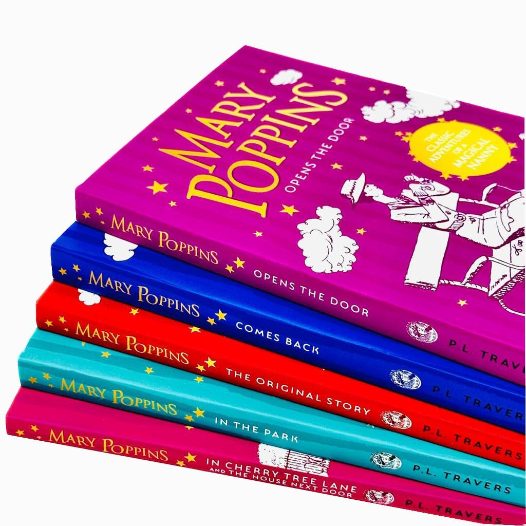 P. L. Travers Mary Poppins The Complete Collection 5 Books Set