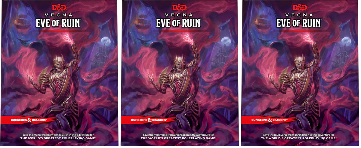 Dungeons & Dragons - Vecna: Eye of Ruin, D&D Campaign for Levels 10-20, RPG Adventure Book (English Version)