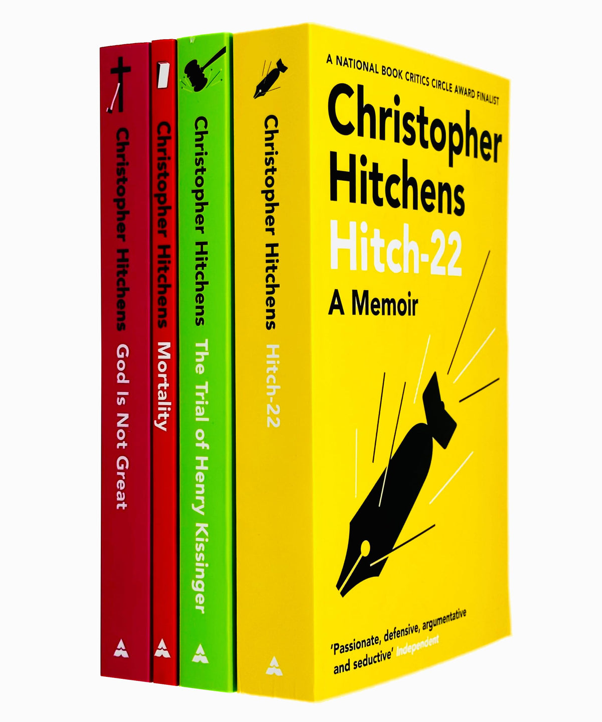Christopher Hitchens Collection 4 Books Set (Hitch 22, The Trial of Henry Kissinger, Mortality & God Is Not Great)