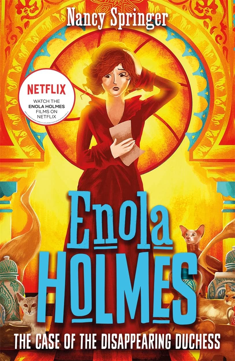 Enola Holmes 10 Books Collection Set By Nancy Springer(The Case of the Missing Marquess, The Case of the Left-Handed Lady, The Case of the Bizarre Bouquets,The Case of the Peculiar Pink Fan & More)