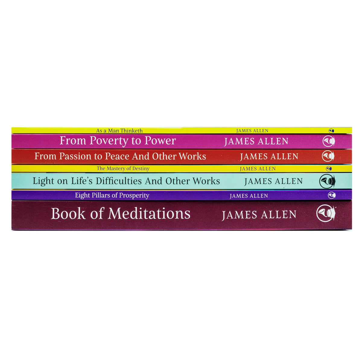 James Allen 7 Self-improvement and Spiritual Growth Book Set Collection: As a Man Thinketh, The Mastery of Destiny, Eight Pillars of Prosperity, Book of Meditations & Others (James Allen Series)