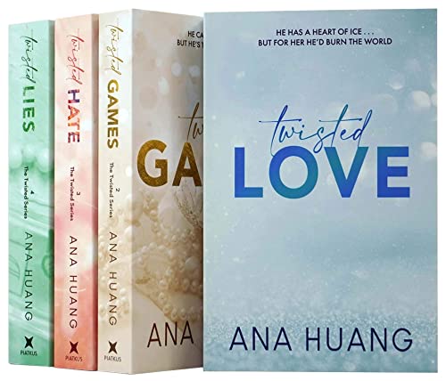 Twisted Series 4 Books Collection Set (Twisted Love, Twisted Games, Twisted Hate & Twisted Lies)