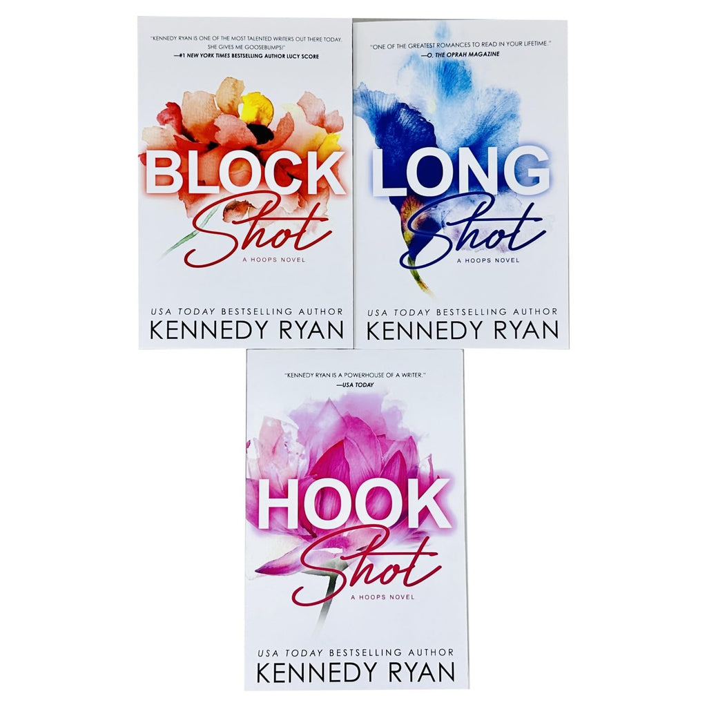 HOOPS Series 3 Books Collection Set (Long Shot, Block Shot & Hook Shot)