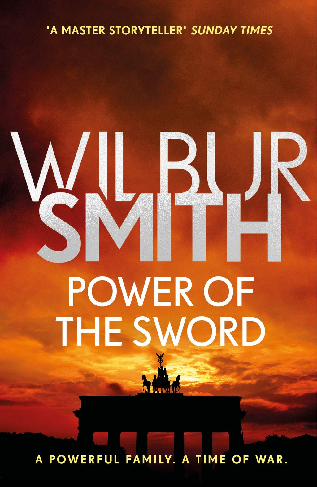 Courtney Family Novels Series Books 5 - 8 Collection Set by Wilbur Smith (Power of the Sword, Rage, A Time to Die & Golden Fox)
