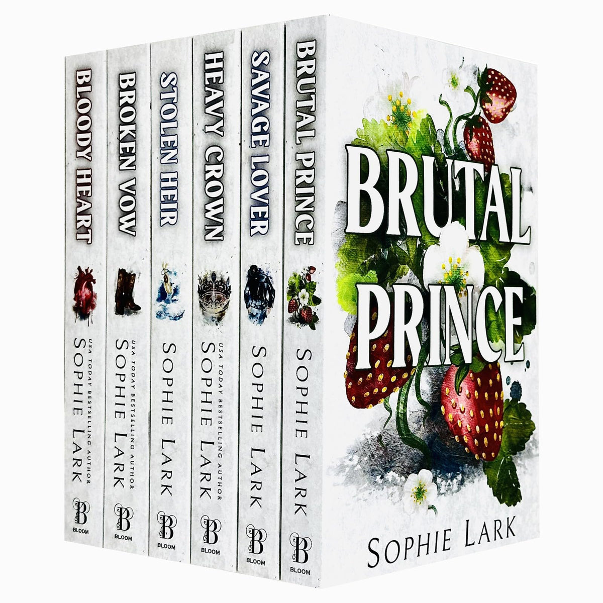 Brutal Birthright Series By Sophie Lark 6 Books Collection Set (Brutal Prince, Stolen Heir, Savage Lover, Bloody Heart, Broken Vow & Heavy Crown)