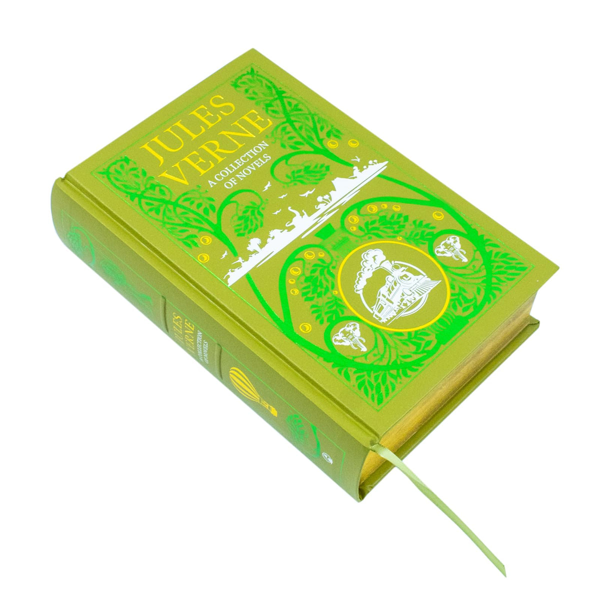 A Collection of Jules Verne Novels Deluxe Leather Bound Classic