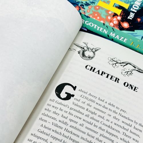Crookhaven the Collection 3 Books Set By J J Arcanjo(The Island Heist, The School for Thieves & The Forgotten Maze)