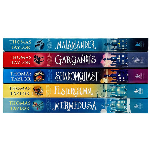 An Eerie On Sea Mystery Series 5 Books Collection Set (Malamander, Gargantis, Shadowghast, Festergrimm & Mermedusa)