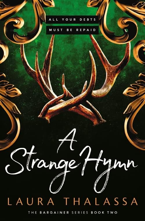 The Bargainer Series 4 Books Collection Set by Laura Thalassa (Rhapsodic, A Strange Hymn, The Emperor of Evening Stars & Dark Harmony)