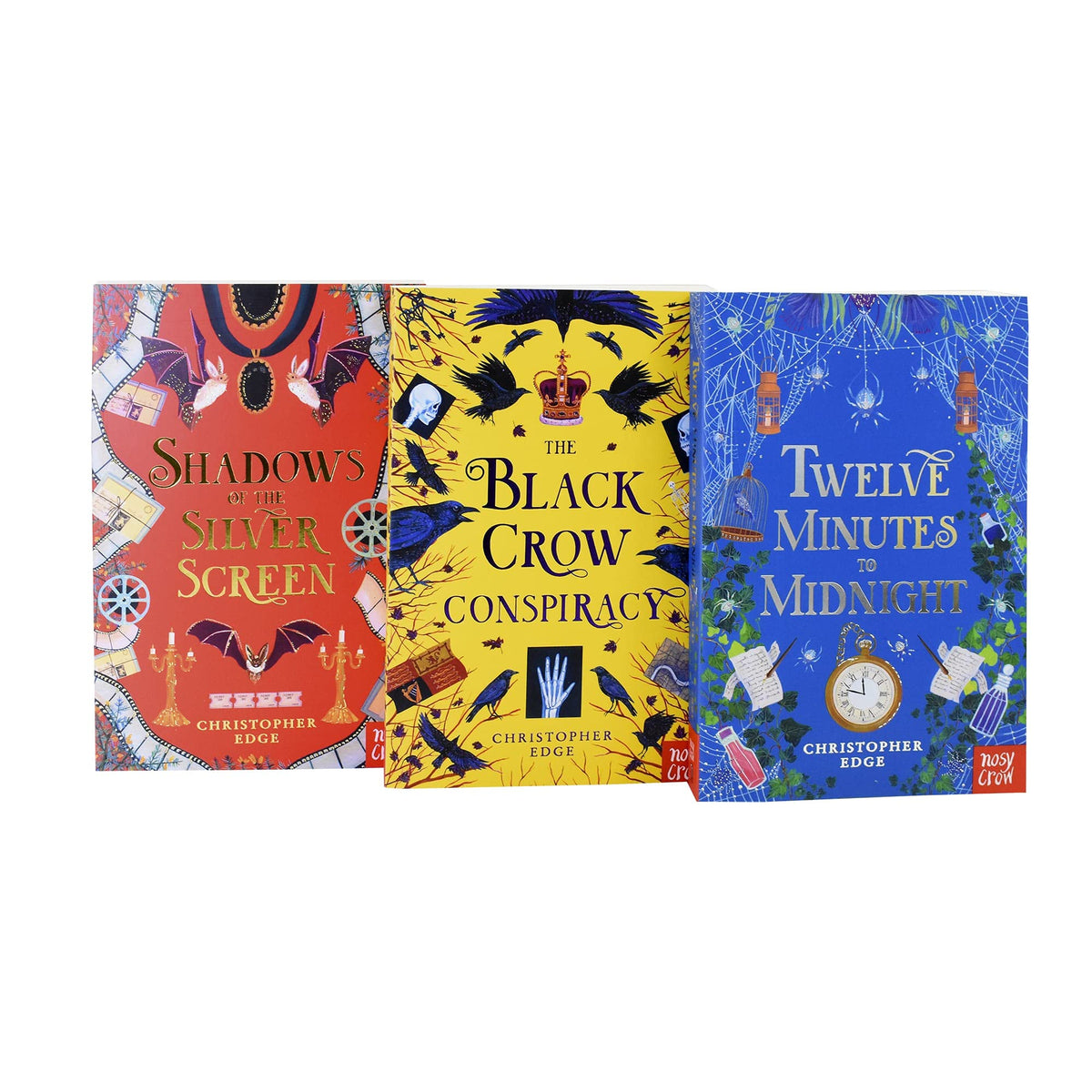 Penelope Tredwell Mysteries Shadows of the Silver Screen 3 Books (Twelve Minutes to Midnight, The Black Crow Conspiracy & Shadows of the Silver Screen)