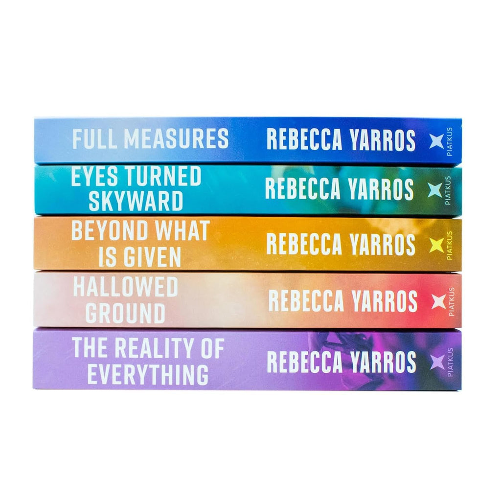 Flight & Glory Series Collection 5 Book Set By Rebecca Yarros(Full Measures, Eyes Turned Skyward, Beyond What is Given, Hallowed Ground, The Last Letter)