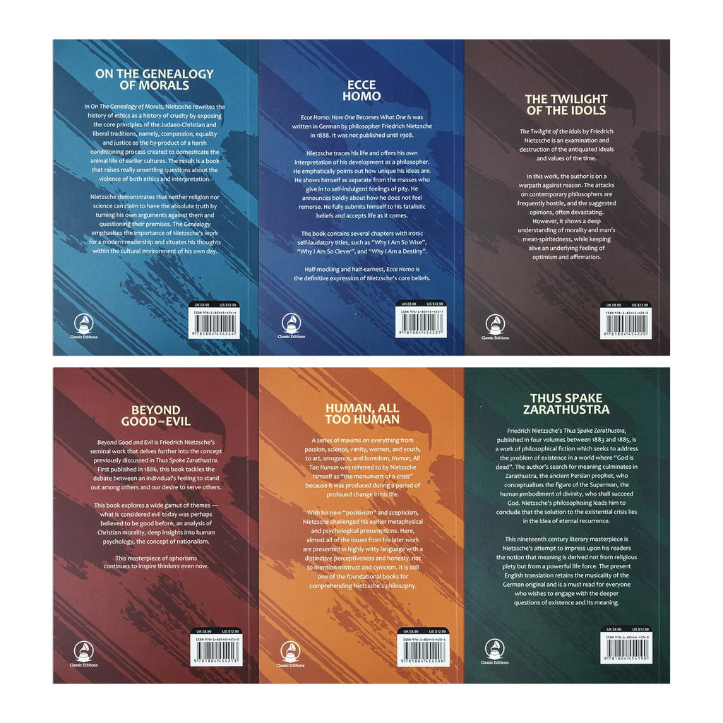 The Complete Works of Friedrich Nietzsche 6 Books Collection: (Thus Spake Zarathustra, Beyond Good and Evil, The Twilight of the Idols, Ecce Homo & More)
