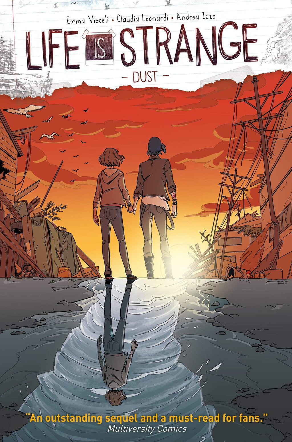 Life Is Strange Volume 1-6 Books Collection Set By Emma Vieceli(Dust, Waves, Strings, Partners In Time-Tracks, Coming Home & Settling Dust)
