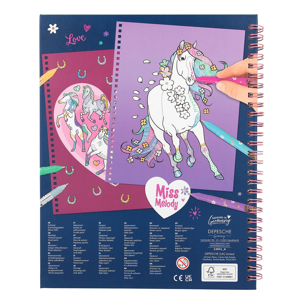 Depesche Miss Melody Create Your Glitter