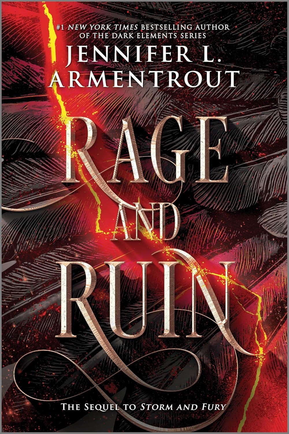 The Harbinger Series 3 Books Collection Set By Jennifer L. Armentrout (Storm and Fury, Rage and Ruin & Grace and Glory)