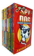Spy Pets Spy dog Series 10 Books Collection Pack Set By Andrew Cope (Spy Dog, Captured!, Unleashed!, Superbrain, Rocket Rider, Teacher's Pet, Rollercoaster!, Brainwashed, Mummy Madness)