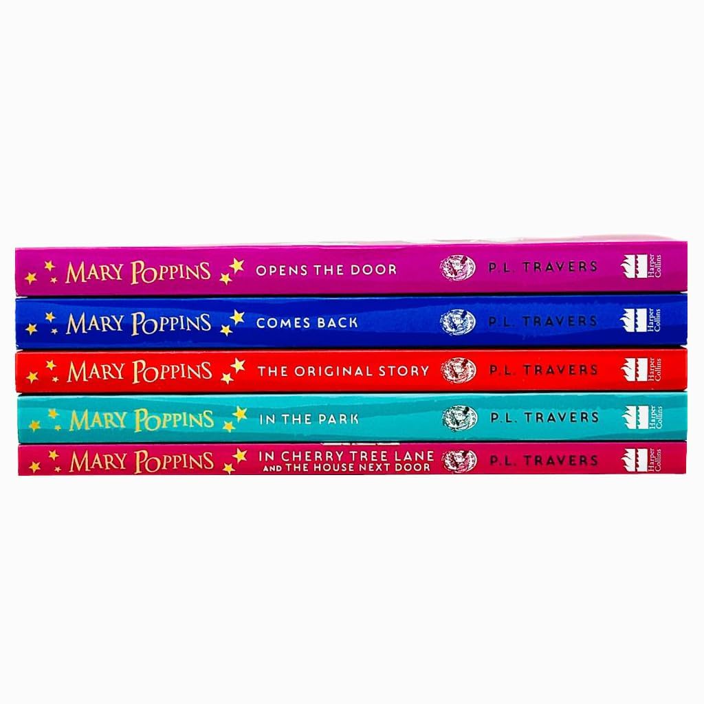 P. L. Travers Mary Poppins The Complete Collection 5 Books Set
