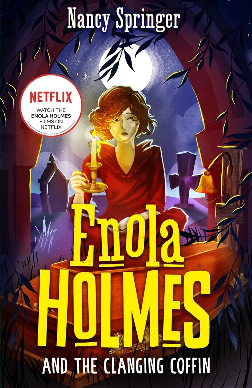 Enola Holmes 10 Books Collection Set By Nancy Springer(The Case of the Missing Marquess, The Case of the Left-Handed Lady, The Case of the Bizarre Bouquets,The Case of the Peculiar Pink Fan & More)