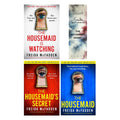 Osrya Bookmark & The Housemaid Series 3 Books Collection (The Housemaid, The Housemaid's Secret & The Housemaid is Watching)