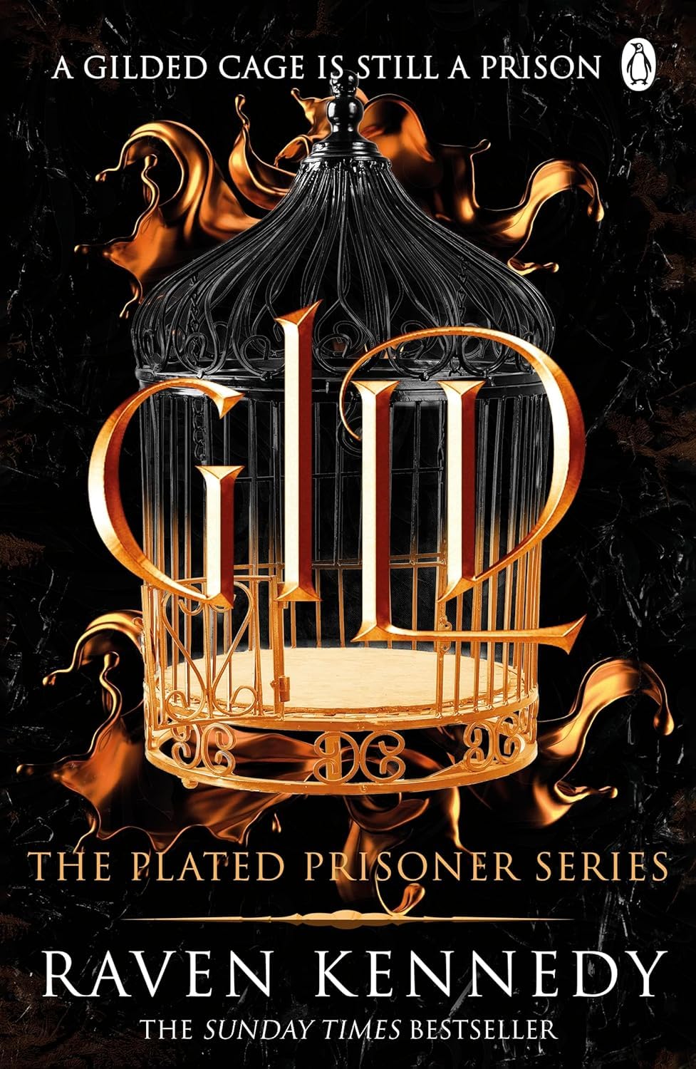 The Plated Prisoner Series By Raven Kennedy 6 Books Collection Set (Gild, Glint, Gleam, Glow, Gold & Goldfinch)