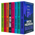 Slough House Thriller Series 8 Books Collection Set By Mick Herron (Slow Horses, Dead Lions, Real Tiger, Spook Street, London Rules, Joe Country, Slough House & Bad Actors)