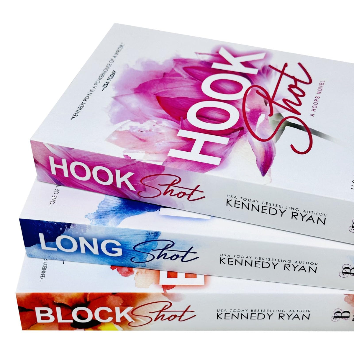 HOOPS Series 3 Books Collection Set (Long Shot, Block Shot & Hook Shot)