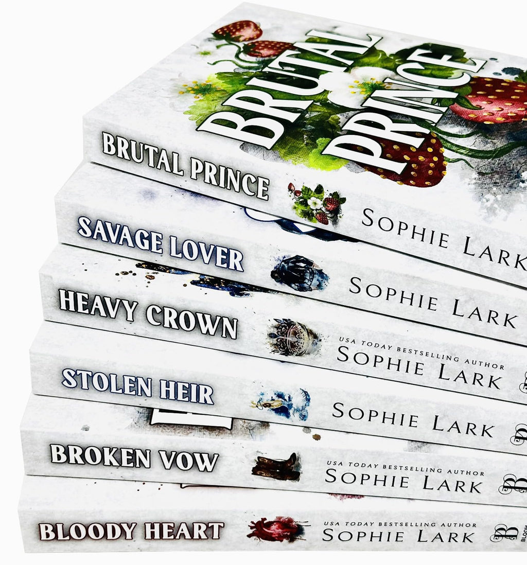 Brutal Birthright Series By Sophie Lark 6 Books Collection Set (Brutal Prince, Stolen Heir, Savage Lover, Bloody Heart, Broken Vow & Heavy Crown)