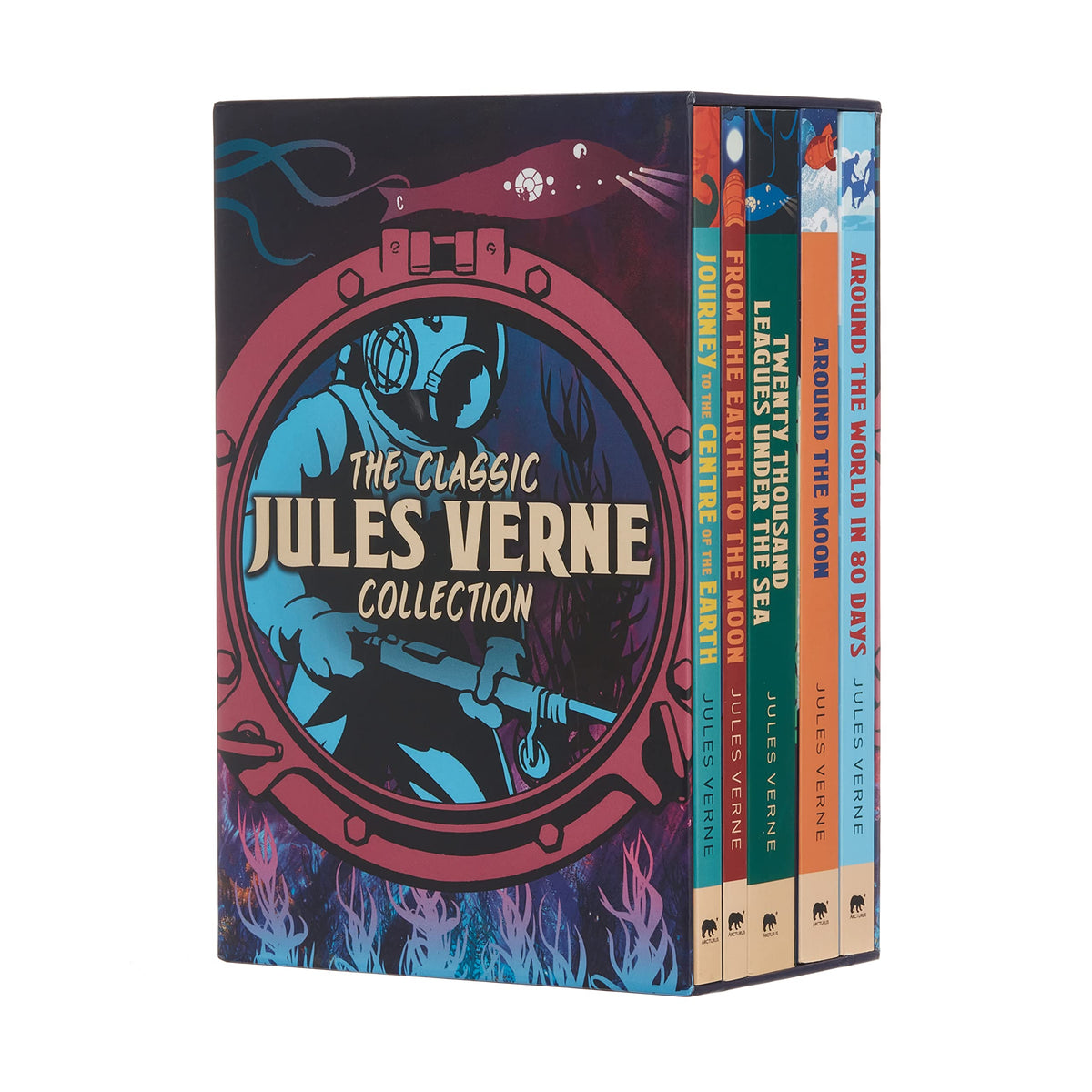 The Classic Jules Verne Collection: 5-Book paperback boxed set (Arcturus Classic Collections, 5)