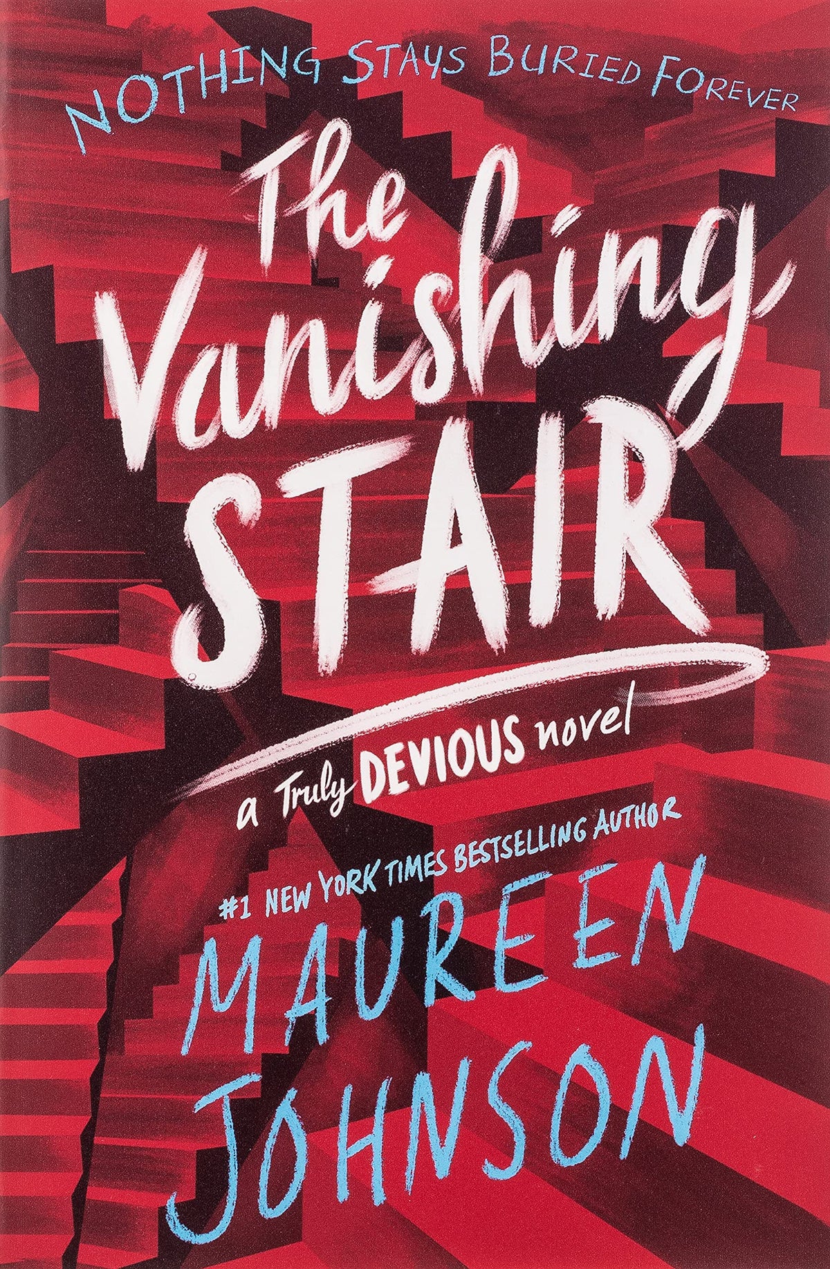 Truly Devious Series 4 Books Collection Set By Maureen Johnson (Truly Devious A Mystery, The Vanishing Stair, The Hand on the Wall, The Box in the Woods)