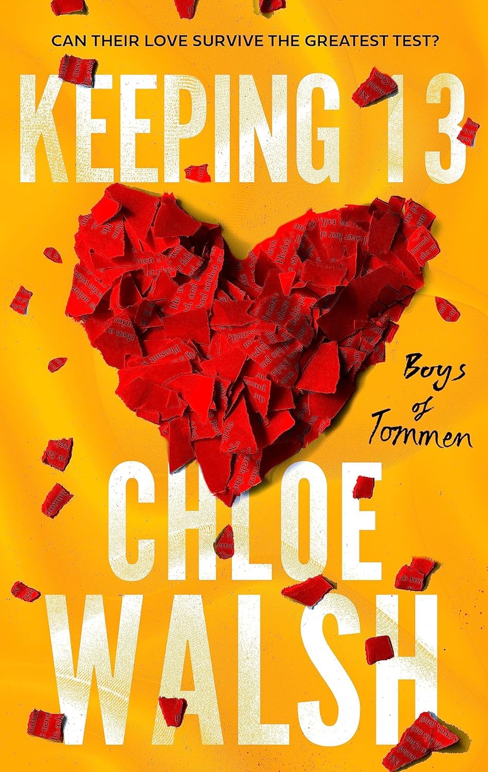 Boys of Tommen Series 5 Books Collection Set By Chloe Walsh (Binding 13, Keeping 13, Saving 6, Redeeming 6 & Taming 7)