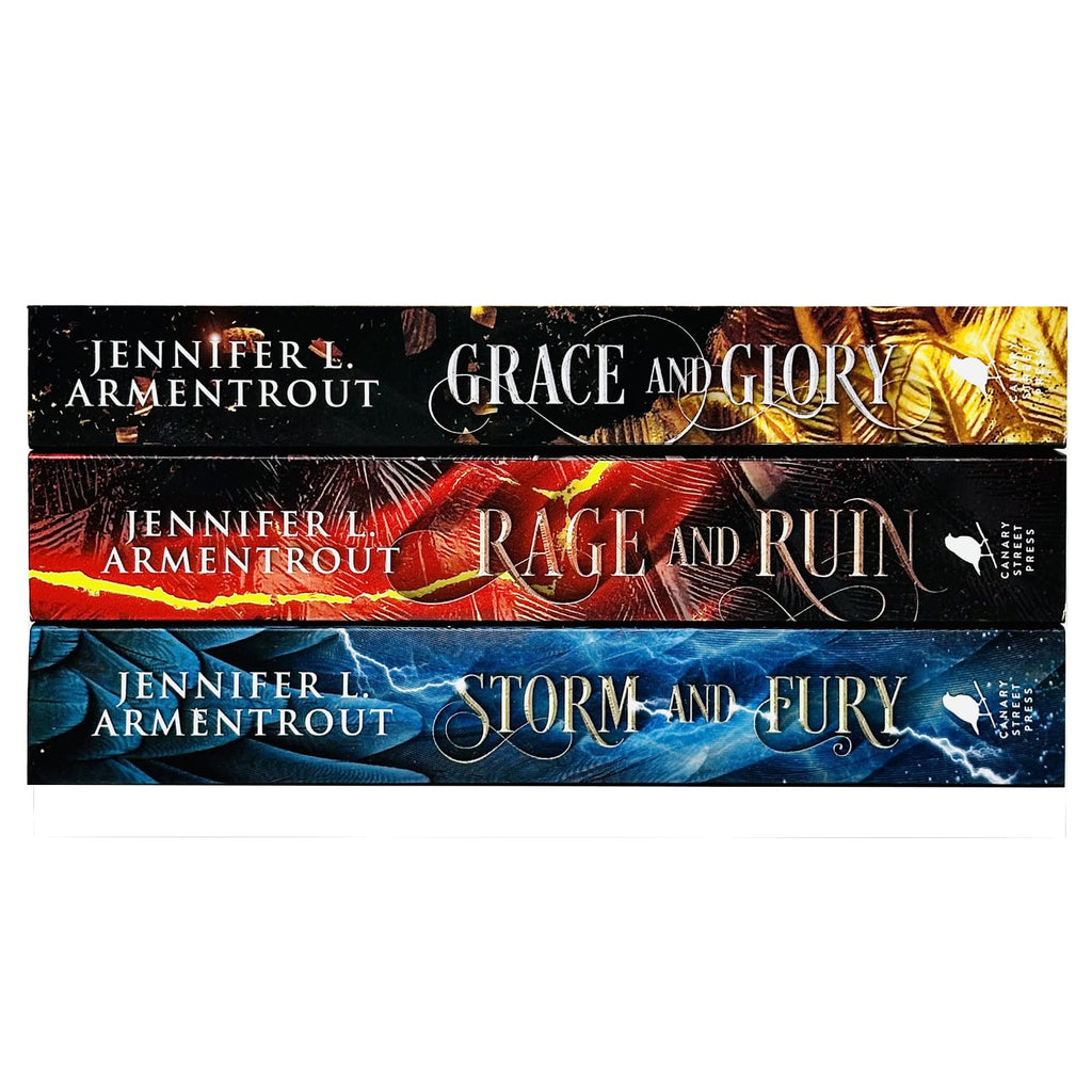 The Harbinger Series 3 Books Collection Set By Jennifer L. Armentrout (Storm and Fury, Rage and Ruin & Grace and Glory)