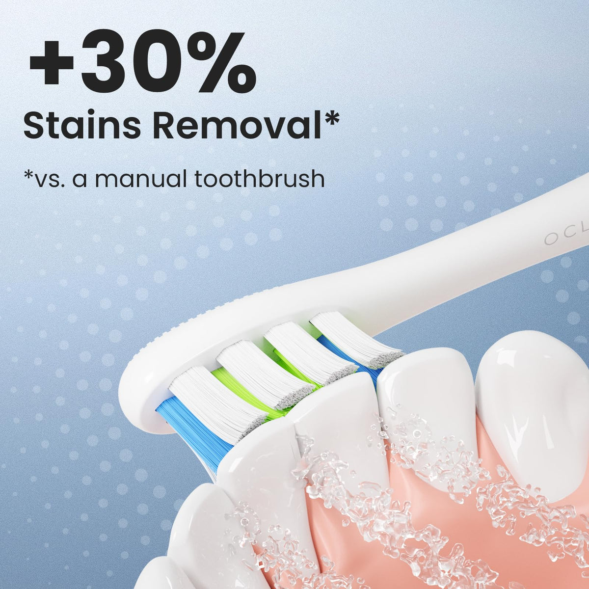 Oclean Toothbrush Professional Clean Brush Head Replacements